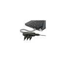 Targus 4-Port Smart USB Hub Black, Grey