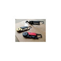 TROIKA KTL26-RD Key carabin Black, Red