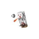 Minecraft Blast Attack Ghast Action Figure Set with Lights, Sounds &amp; More Inspired by the Mo