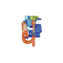 Hot Wheels Action 4-Loop Crash Out Track Set with Motorized Booster &amp; 1:64 Scale Toy Car