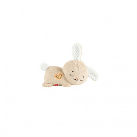 Fisher-Price Soothe & Settle Bunny Plush Baby Toy & Customizable Sound Machine with Motion