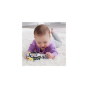 Fisher-Price 2-in-1 Rockin’ Tummy Time Otter Plush Toy with Soft Book for Newborn Sensory Play