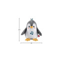 Fisher-Price Plush Tummy Time Toy, Flap &amp; Wobble Penguin, Newborn Musical Toy