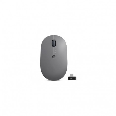 Lenovo Go Wireless Multi Device mouse Office Ambidextrous RF Wireless + Bluetooth + USB Type-A Optic