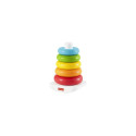 Fisher-Price Rock-a-Stack Ring Stacking Toy for Infants, Made with Plant-Based Materials