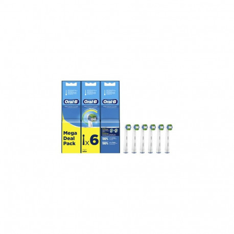 Oral-B Precision Clean 80339528 toothbrush head 6 pc(s) White