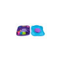Kinetic Sand , SquishMotion with 1lb Pink, Yellow &amp; Blue Play Sand, Stamper &amp; 5 Tool