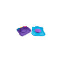 Kinetic Sand , SquishMotion with 1lb Pink, Yellow &amp; Blue Play Sand, Stamper &amp; 5 Tool
