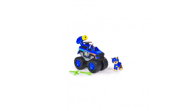 PAW Patrol : Rescue Wheels Chase’s Cruiser, Toy Truck with Projectile Launcher and Collectible Actio