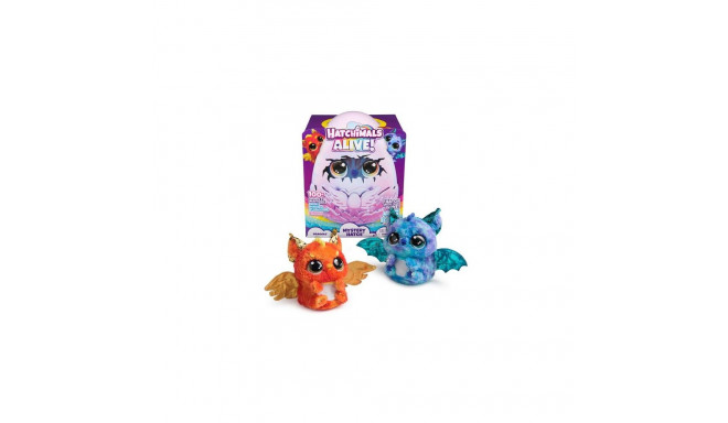 Hatchimals Alive, Mystery Hatch Draggle, Surprise Interactive Toy &amp; Egg with Mist, Lights &a