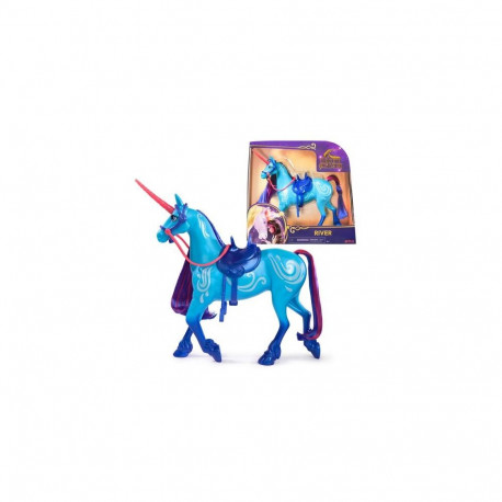 Unicorn Academy , River with 2 Riding Accessories, 11”, Compatible with Isabel, Dolls & Unicorn 