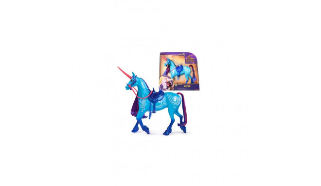 Unicorn Academy, River with 2 Riding Accessories, 11”, Compatible with Isabel, Dolls &amp; Unico