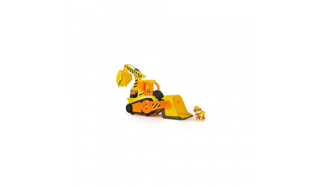Rubble &amp; Crew, Bark Yard Deluxe Bulldozer Construction Truck Toy with Lights, Sounds &am