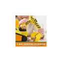 Rubble &amp; Crew, Bark Yard Deluxe Bulldozer Construction Truck Toy with Lights, Sounds &am