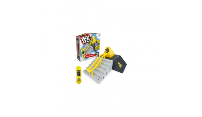 Tech Deck , Pyramid Shredder, X-Connect Park Creator, Customizable and Buildable Ramp Set with Exclu