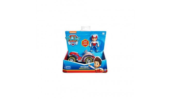 PAW Patrol , Ryder’s Rescue ATV Vehicle with Collectible Figure, for Kids Aged 3 and up