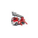 BRUDER MAN Fire engine with selwing ladder