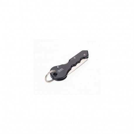 TROIKA KTL88-BK Keychain Black, Silver