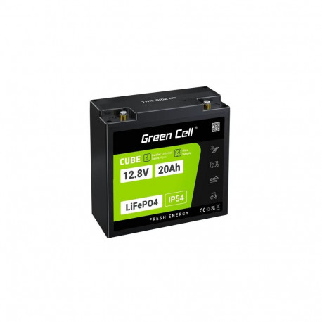Green Cell LFPGC12V20AH UPS battery Lithium Iron Phosphate (LiFePO4) 12.8 V 20 Ah