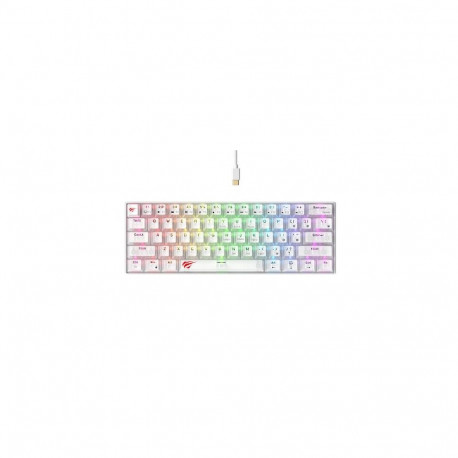 Havit KB903L - gaming keyboard (transparent white)