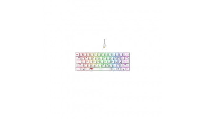 Havit KB903L - gaming keyboard (transparent white)
