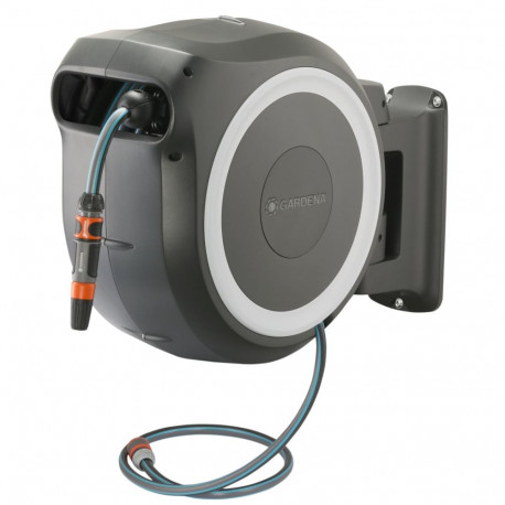 Gardena RollUp Wall-mounted reel Automatic Black, Grey