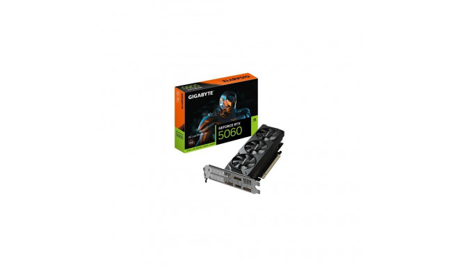 GIGABYTE GeForce RTX 5060 OC Low Profile 8G Graphics Card - 8GB GDDR7, 128bit, PCI-E 5.0, 2512 MHz C