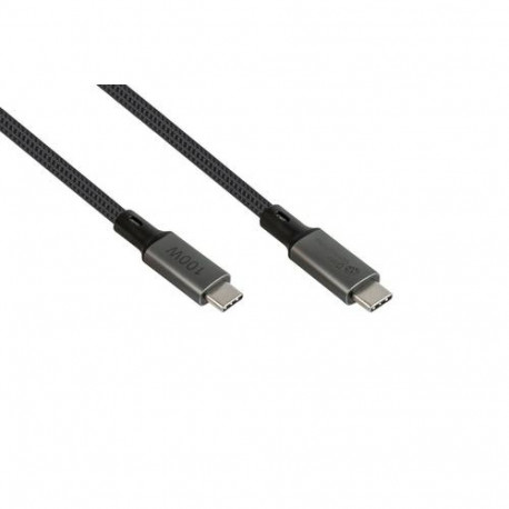 Alcasa 2402-T018A USB cable USB4 Gen 2x2 1.8 m USB C 20 Gbit/s 100 W Graphite