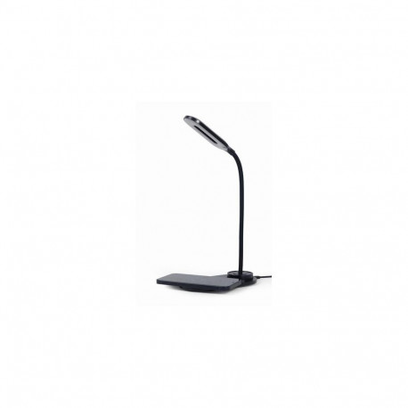 Gembird TA-WPC10-LED-01-MX table lamp Black, White