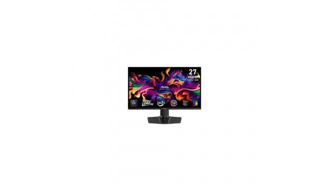 MSI MAG 271QP QD-OLED X24 computer monitor 67.3 cm (26.5&quot;) 2560 x 1440 pixels Wide Quad HD 
