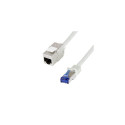 LogiLink CC5152S networking cable Grey 25 m Cat6a S/FTP (S-STP)