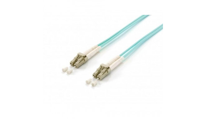 Equip LC/LC Fiber Optic Patch Cable, OM3, 5.0m