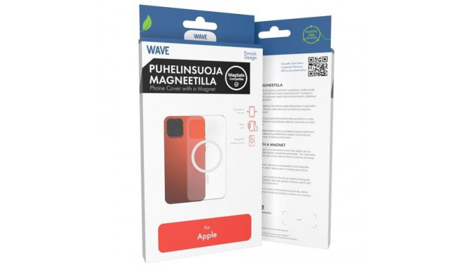 Wave WAVE-MSC-AP-IP12M-TP mobile phone case 13.7 cm (5.4&quot;) Cover Transparent