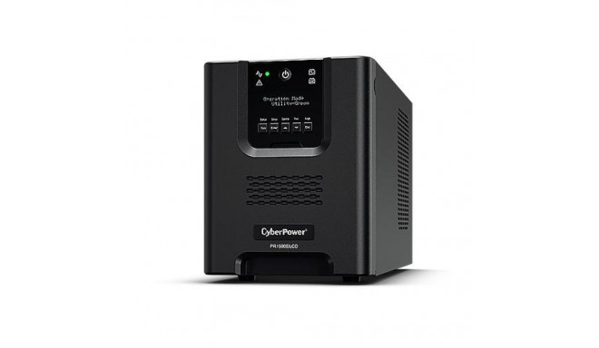CyberPower PR1500ELCD uninterruptible power supply (UPS) Line-Interactive 1.5 kVA 1350 W 8 AC outlet