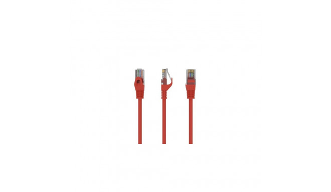 Gembird PP6U-1.5M/R networking cable Red Cat6 U/UTP (UTP)