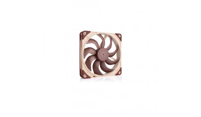 Noctua NF-A14X25 G2 LS-PWM computer cooling system Computer case Air cooler 14 cm Beige, Brown 1 pc(