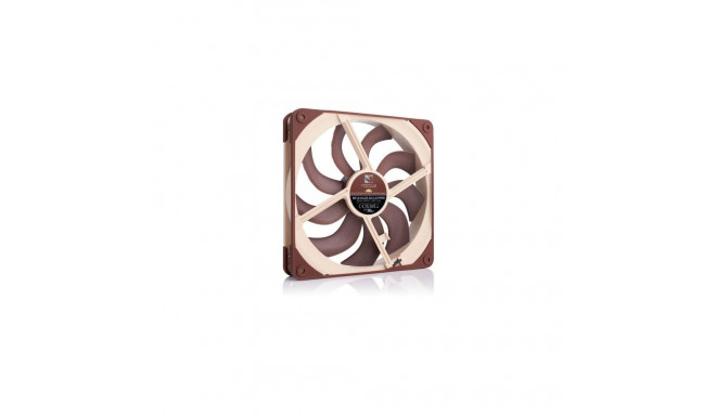 Noctua NF-A14X25 G2 LS-PWM computer cooling system Computer case Air cooler 14 cm Beige, Brown 1 pc(