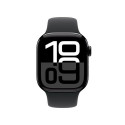 Apple Watch Series 10 OLED 42 mm Digital 374 x 446 pixels Touchscreen Black Wi-Fi GPS (satellite)