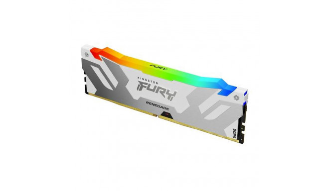 Kingston Technology FURY 16GB 6400MT/s DDR5 CL32 DIMM Renegade RGB White XMP
