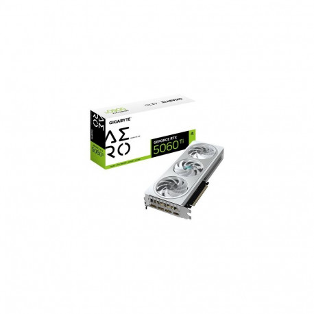 GIGABYTE GeForce RTX 5060 Ti AERO OC 8G Graphics Card - 8GB GDDR7, 128bit, PCI-E 5.0, 2647MHz Core C