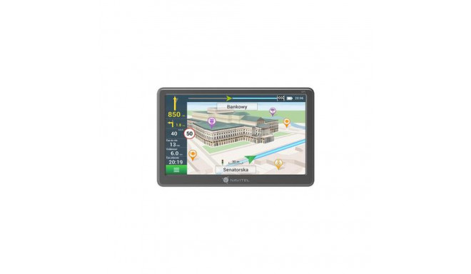 Navitel E707 Magnetic navigator Handheld/Fixed 17.8 cm (7") TFT Touchscreen 248 g Black