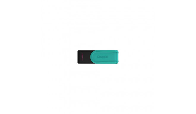 Kingston Technology DataTraveler 128GB Portable USB 3.2 Gen 1 Exodia S (Black/Turquoise)