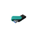 Kingston Technology DataTraveler 128GB Portable USB 3.2 Gen 1 Exodia S (Black/Turquoise)