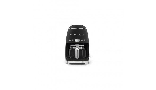 Smeg 50's Style Drip Filter Coffee Machine DCF02BLMEU Black
