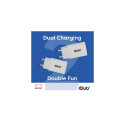 CLUB3D 2-Pack USB C Charger 30 Watt Whit