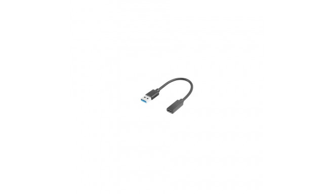Lanberg AD-UC-UA-03 USB cable USB 3.2 Gen 1 (3.1 Gen 1) 0.15 m USB type A USB Type-C Black