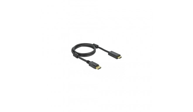 DeLOCK Active DisplayPort 1.2 to HDMI Cable 4K 60 Hz 1 m