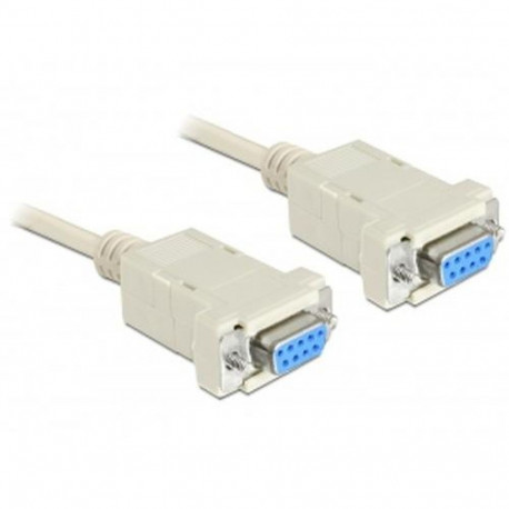 DeLOCK Sub-D9 3m serial cable Beige