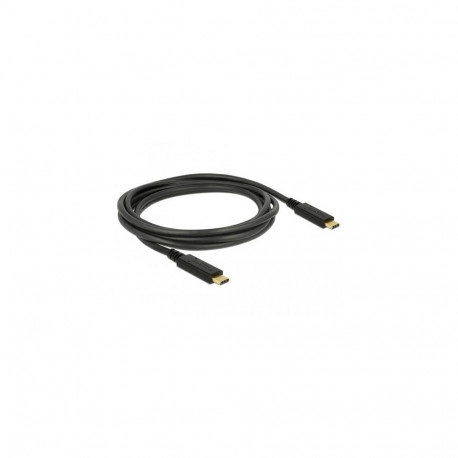 DeLOCK 83668 USB cable USB 3.2 Gen 1 (3.1 Gen 1) 2 m USB C Black