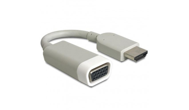 DeLOCK 65469 video cable adapter VGA (D-Sub) HDMI Type A (Standard) White
